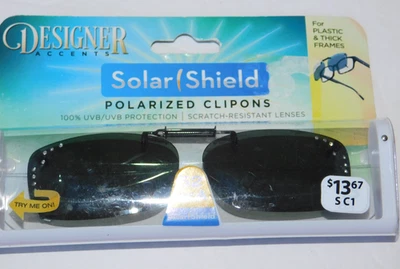 Gafas de sol polarizadas con clip para mujer para marcos de plástico/gruesos S C1 52RecA Foto 1 de 4