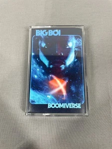 Big Boi Boomiverse Cassette Tape 2017 Blue Shell Outkast Epic Records Rare HTF - Picture 1 of 3