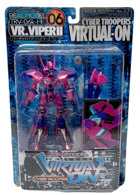 Cyber Trooper Virtual-On VR. Figura Viper II TRV-06k-H sin usar, en caja de colección Foto 1 de 3