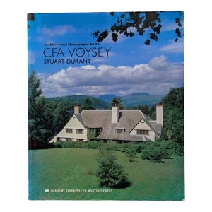 C. F. A. Voysey (Architectural Monographs No 19) Stuart Durant - Very Good - PB - Picture 1 of 1