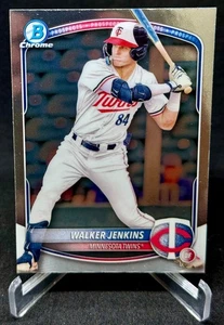 2025 Bowman Chrome Prospects Walker Jenkins #BCP-1 Minnesota Twins - Bild 1 von 3