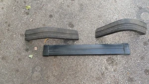 Volvo 240 140 164 REAR bumper trim Center left right pieces OEM Volvo  3 pieces - Bild 1 von 18