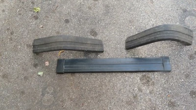 Parachoques trasero Volvo 240 140 164 centro izquierdo derecho piezas OEM Volvo 3 piezas Foto 1 de 4