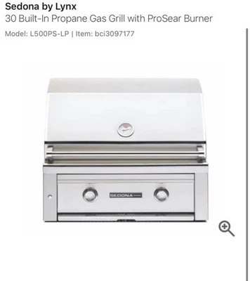 Sedona por Lynx L500PS-LP 30 propano incorporado - ¡NUEVO! Foto 1 de 4