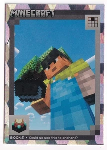 2024 Panini Minecraft - Crafting Chronicles Cubic Foil - #155 Books - Picture 1 of 2