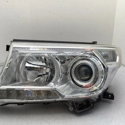 Farol Land Cruiser 2016 2017 2018 2019 2020 2021 esquerdo LH driver LED fabricante de equipamento original - Imagem 1 de 4