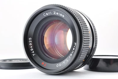 CONTAX Carl Zeiss Planar T* 50mm F/1.4 MMJ Standard Lens CY Mount JAPAN Exc+5 - Image 1 of 4