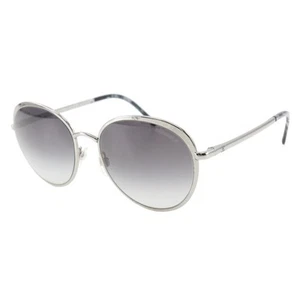 CHANEL 4206 Women Silver/Blue Plastic Full Rim Sunglasses - Picture 1 of 12