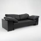 1980S Eileen Gray Lota Sofa For Classicon In Black Leather With Lacquered Wood