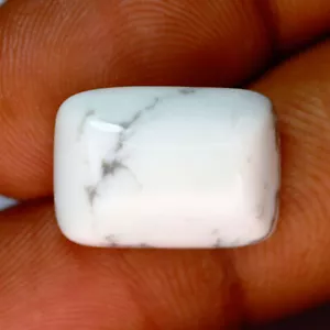 13.68 Cts Fancy White Jasper Natural Loose Gemstone - Picture 1 of 2