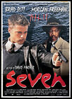 1995 * Manifesto 2F Cinema "Seven - Brad Pitt, Morgan Freeman, Kevin Spacey" Pol