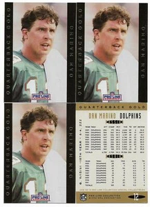 VINTAGE LOT (10) DAN MARINO HOF QB 1992 PRO LINE GOLD FOIL CARDS MIAMI DOLPHINS - Picture 1 of 1