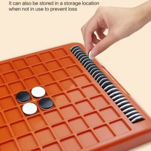 Parent-Child Interactive Flip Black White Chess Board  Party Game - Picture 1 of 12