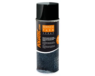 Foliatec Teppich Farbspray 2650 schwarz 400 ml Farbauffrischer Textilfarbe - Bild 1 von 4