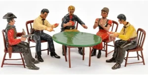 Minimen - Old West Range - "Saloon Card Table Vignette" by Jack Updyke (Figarti) - Picture 1 of 15