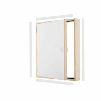 Knee bunk door hinged door wood EXTRA TERMO U=0.85 W/m2 * K Oman - Image 1 of 4