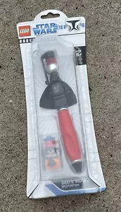 Star Wars Lego Ballpoint Pen DARTH VADER Minifigure Connect & Build 2008 NEW NIP - Picture 1 of 5