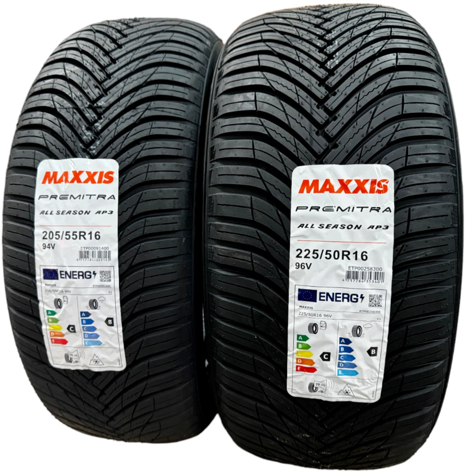 Ganzjahresreifen Mercedes Benz SLK R170 MAXXIS 205/55+225/50R16 Allwetterreifen - Bild 1 von 4