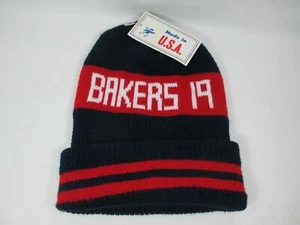 Rossmor 100% Acrylic Hi-Bulk Knit Beanie Winter Hat Bakers Union 19 BCTGM USA - Picture 1 of 7