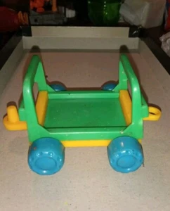 Fisher-Price Little People Airport Cart Wagon Cart Food Toy Hong Kong - Picture 1 of 2