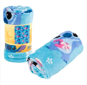 Lilo and Stitch Soft Silky Fleece Throw 40"x50" Kids Blanket "Tropical True Love - Picture 1 of 1