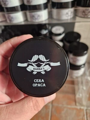 cera opaca pasta pomade effetto asciutto fragranzata 100ml barba's - Immagine 1 di 4