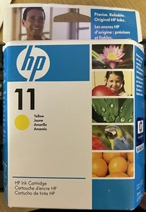 HP 11 Tintenpatrone gelb, abgelaufen 2/2011 - Bild 1 von 1