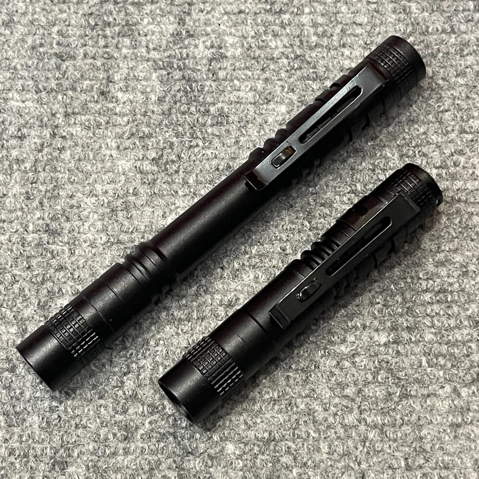 LED Luz Blanca AAA Batería Bolígrafo Linterna Simple Función En Apagado Cap Tail - Imagen 1 de 4