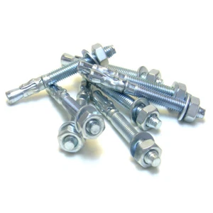 Schwerlastdübel Schwerlastanker Stahlanker Keilanker Bolzenanker verzinkt M8-M12 - Picture 1 of 12