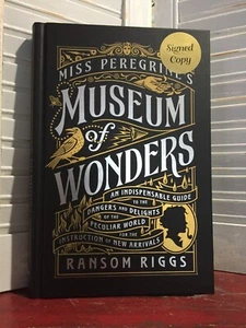 SIGNED - Miss Peregrine's MUSEUM of WONDERS by Ransom Riggs (2022, HC) -1st ed. - Picture 1 of 9