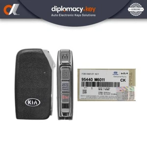 Genuine KIA K3 2019-2020 Smart Key 4 Buttons 433MHz 95440-M6011 - Picture 1 of 2