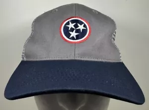 Volunteer Traditions Cap Tennessee Nashville Star Logo Navy Gray Hat TN Southern - Picture 1 of 7