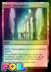 x1 Public Thoroughfare MKM MTG 265 LÁMINA COMÚN M/NM 1x - Imagen 1 de 1