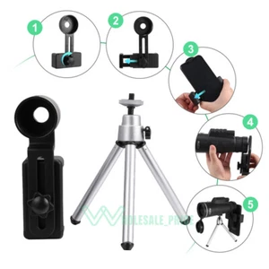 Support de trépied monoculaire professionnel universel support pour iPhone Samsung États-Unis - Photo 1 sur 8