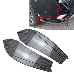 Rear Lip Wrap Angle Corner Spoiler For BMW X4 G02 LCI M Sport 2022-2023 - Picture 1 of 8