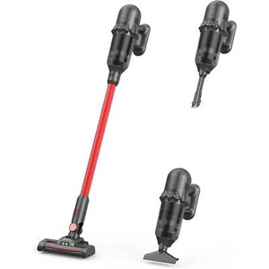 Aspiradora por palos inalámbrica 400w motor electromagnético 29kpa súper succión todo - Imagen 1 de 8