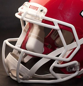 KANSAS CITY CHIEFS Riddell Speed Football Helmet Facemask (Odell Beckham Jr.) - Picture 1 of 4