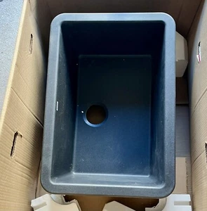 Blanco 402311 Apron Anthracite Farmhouse Single Basin SILGRANIT Kitchen Sink New - Picture 1 of 4
