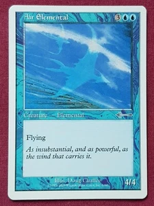 Magic The Gathering BEATDOWN BOX SET AIR ELEMENTAL blue card MTG - Picture 1 of 2
