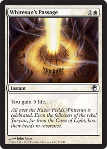 Whitesun's Passage - Scars of Mirrodin #27/249 MTG Magic The Gathering - Image 1 of 1