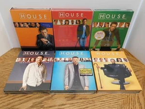 House: Season 2-7 Sealed New & Used Series DVD Disc Set Lot - Picture 1 of 13