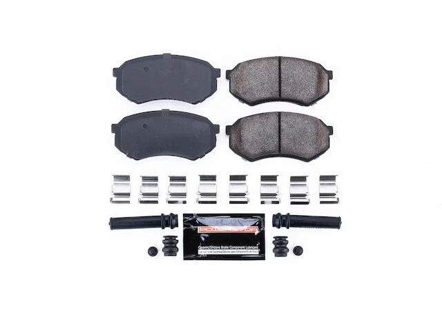 Front Brake Pad Set For 1983-1989 Mitsubishi Starion 1984 1985 1986 1987 GT166WT - Image 1 of 1