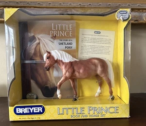 Breyer NEU Kleiner Prinz Pferd & Buch Set Geschichte eines Shetlandpony 6137 versiegelt - Bild 1 von 7