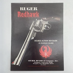 1979 Ruger Redhawk Firearms Brochure Vintage Paperback - Picture 1 of 4