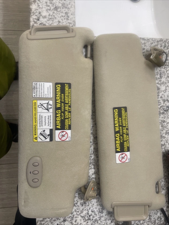 🚘▶️ Juego de parasol izquierdo y derecho LEXUS RX300 1999 - 2003 bronceado Foto 1 de 2