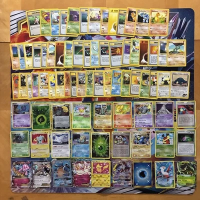 Vintage Pokemon Card Lot Holo Etc MP-Damaged Snorlax Sylveon Pikachu 850+ - Image 1 of 4