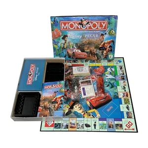 Monopoly Disney Pixar Edition Gioco Completo 2007 Gioco da Tavolo Toy Story Cars Nemo - Foto 1 di 7