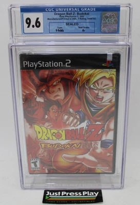 Dragon Ball Z: Budokai Sony PlayStation 2 PS2 1st Print CGC Graded 9.6 A+ - Image 1 of 4