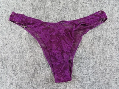 Victoria's Secret Very Sexy Panty XL NEW Brazillian Floral Lacey Rhinestone - Image 1 of 4
