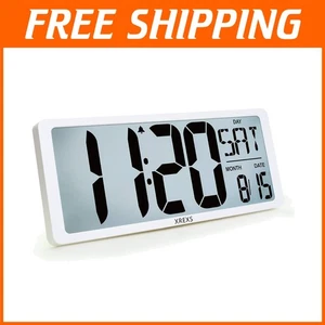 Multifunktionale Jumbo Wanduhr mit Timer & Wecker - Stylish Home Essential - Bild 1 von 8